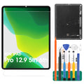 for iPad Pro 12.9 5rd 2021 Screen Replacement for iPad Pro 12.9 6th LCD Screen 2022 A2436 A2437 A2764 Display Touch Screen Digitizer Assembly Repair Kit(Black)