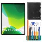 for iPad Pro 12.9 5rd 2021 Screen Replacement for iPad Pro 12.9 6th LCD Screen 2022 A2436 A2437 A2764 Display Touch Screen Digitizer Assembly Repair Kit(Black)