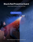 ANNKE 8CH 3K Poe Security Camera System, Red & Blue Light Alarm, 2TB HDD