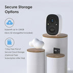 GMK 4 Pack Solar Camera System, Security Cameras Wireless Outdoor, 2K Video