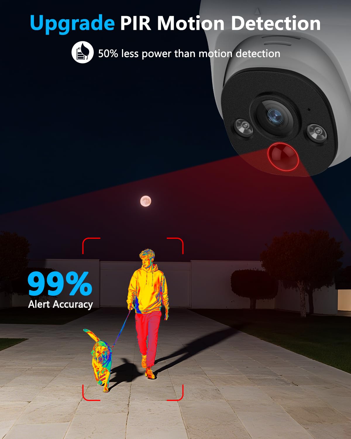 OOSSXX 4K Wired Dome PoE IP Cameras for Home Security Camera System Outdoor