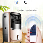 Household Air-Conditioning Fan Portable Heater Cooling and Heating Fan with Remote Control and Timer Function Humidity Balance Home/Commercial