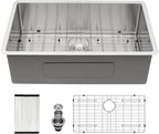 30 Inch Undermount Kitchen Sink Stainless Steel