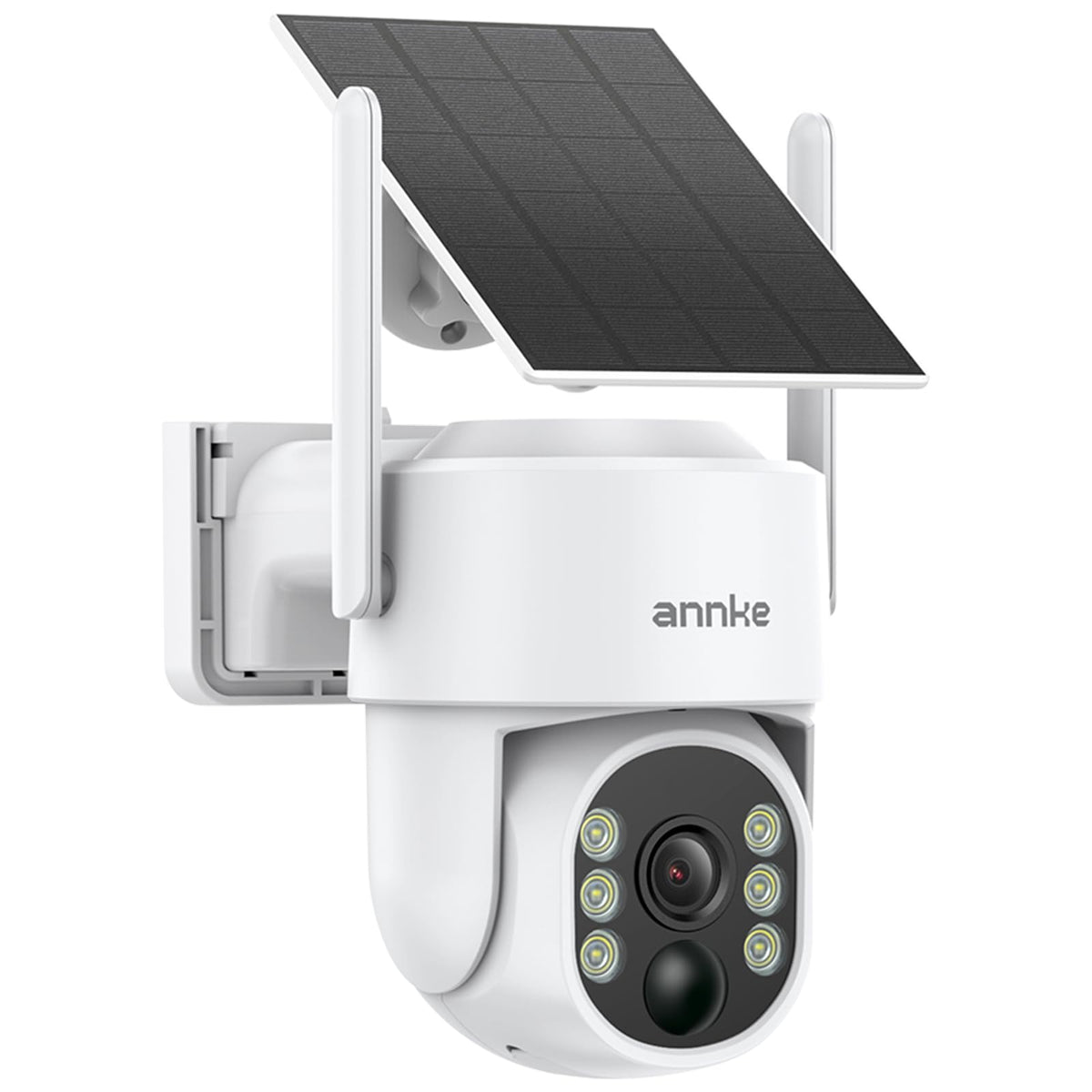 ANNKE 4MP Solar Security Cameras Wireless Outdoor, 4-Cam Home Camera System