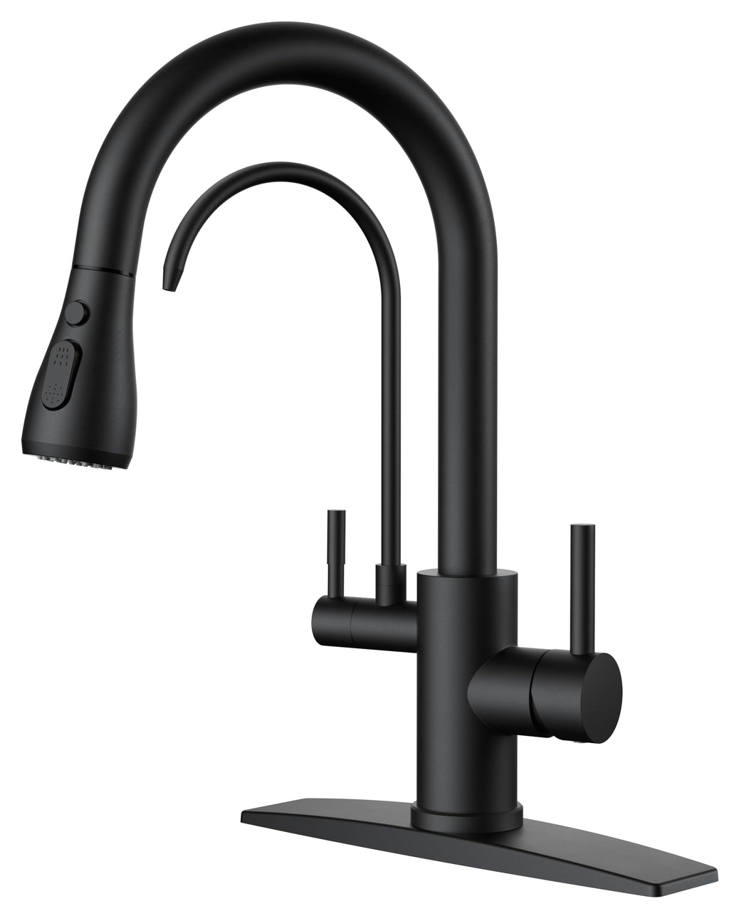 FORIOUS Touch Activated Kitchen Faucets Pull Down Sprayer, Brushed Nickel