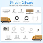 LifePlus Mini Split Air Conditioner, 12000 BTU Ductless Inverter AC/Heating System with Heat Pump, 19 SEER2 Energy Efficient 115V Quiet Ac Unit Up to 750 Sq.Ft with Installation Kit
