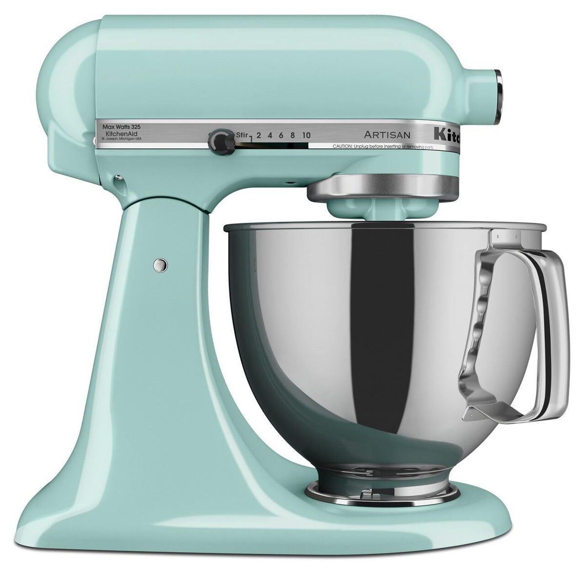 KitchenAid Artisan, 5-Qt Tilt Head Stand Mixer, KSM150PS, Almond Cream