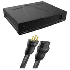 AudioQuest PQ505NA PowerQuest 505 12 Outlet Surge Protector with an AudioQuest NRGY3US01 1.0M Low-Noise AC Power Cable (2023)