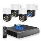 Outdoor Wired Security Camera System, 4K PoE Video Surveillance System
