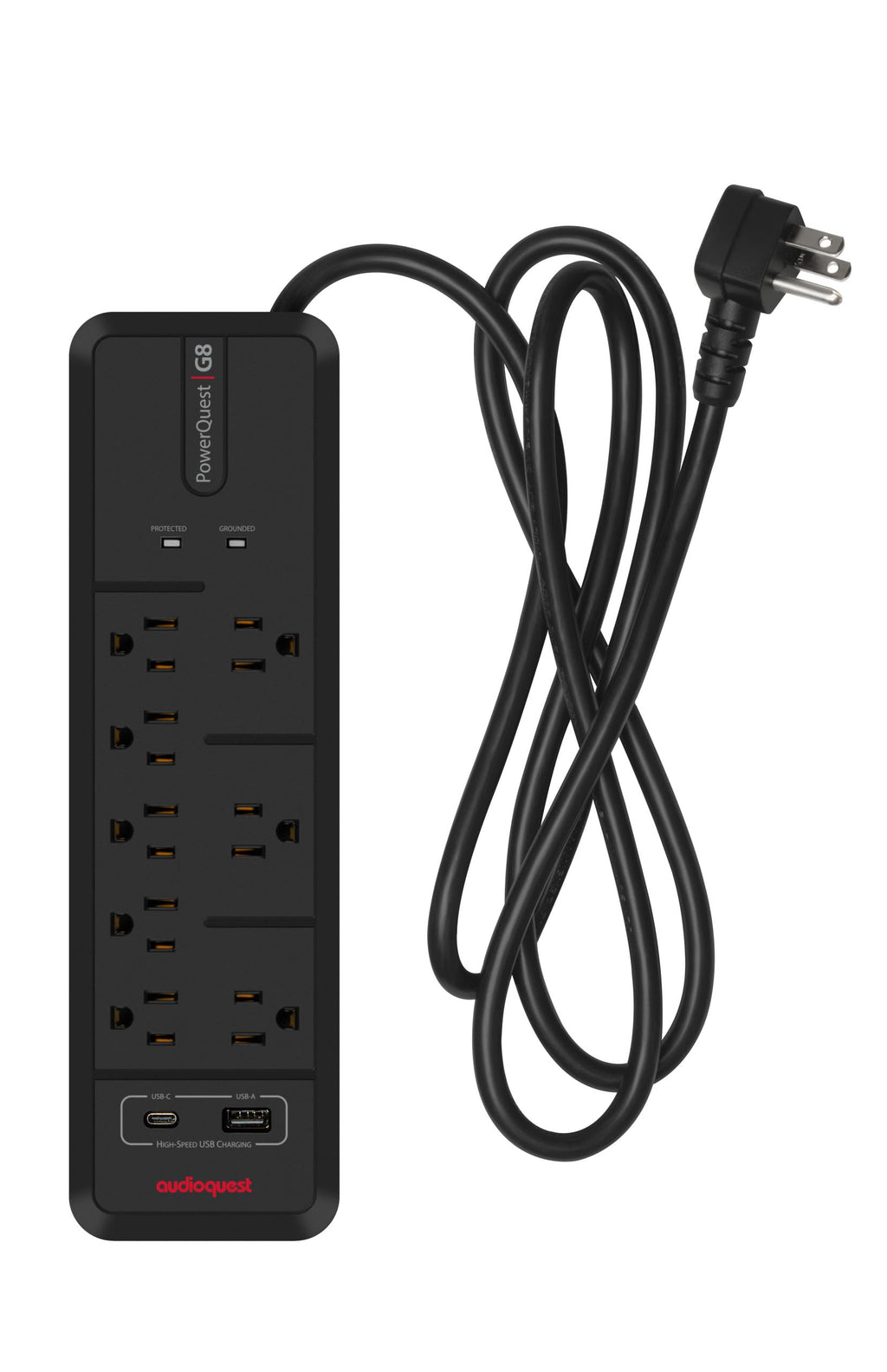 AudioQuest PowerQuest G8 – 8-Outlet Surge Protector