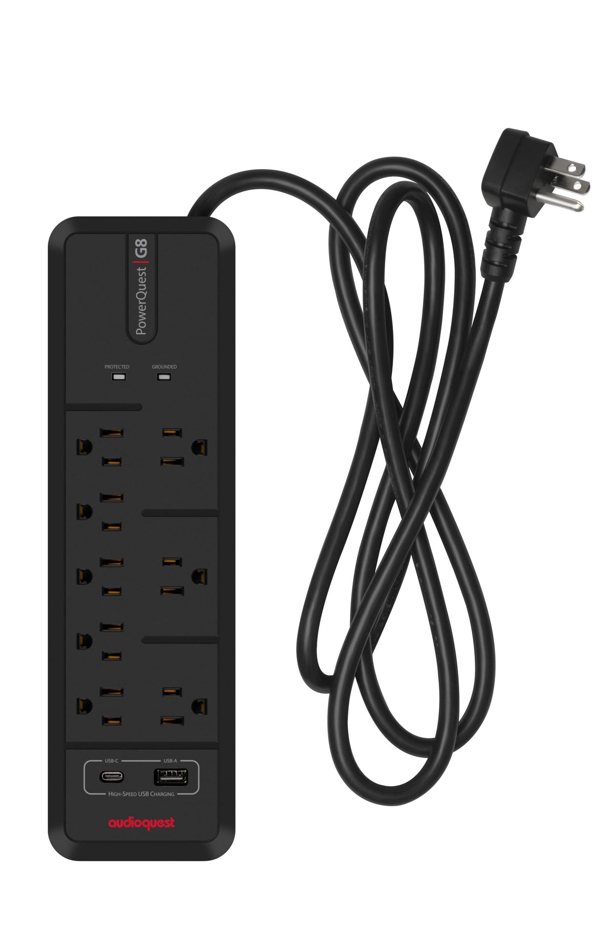 AudioQuest PowerQuest G8 – 8-Outlet Surge Protector