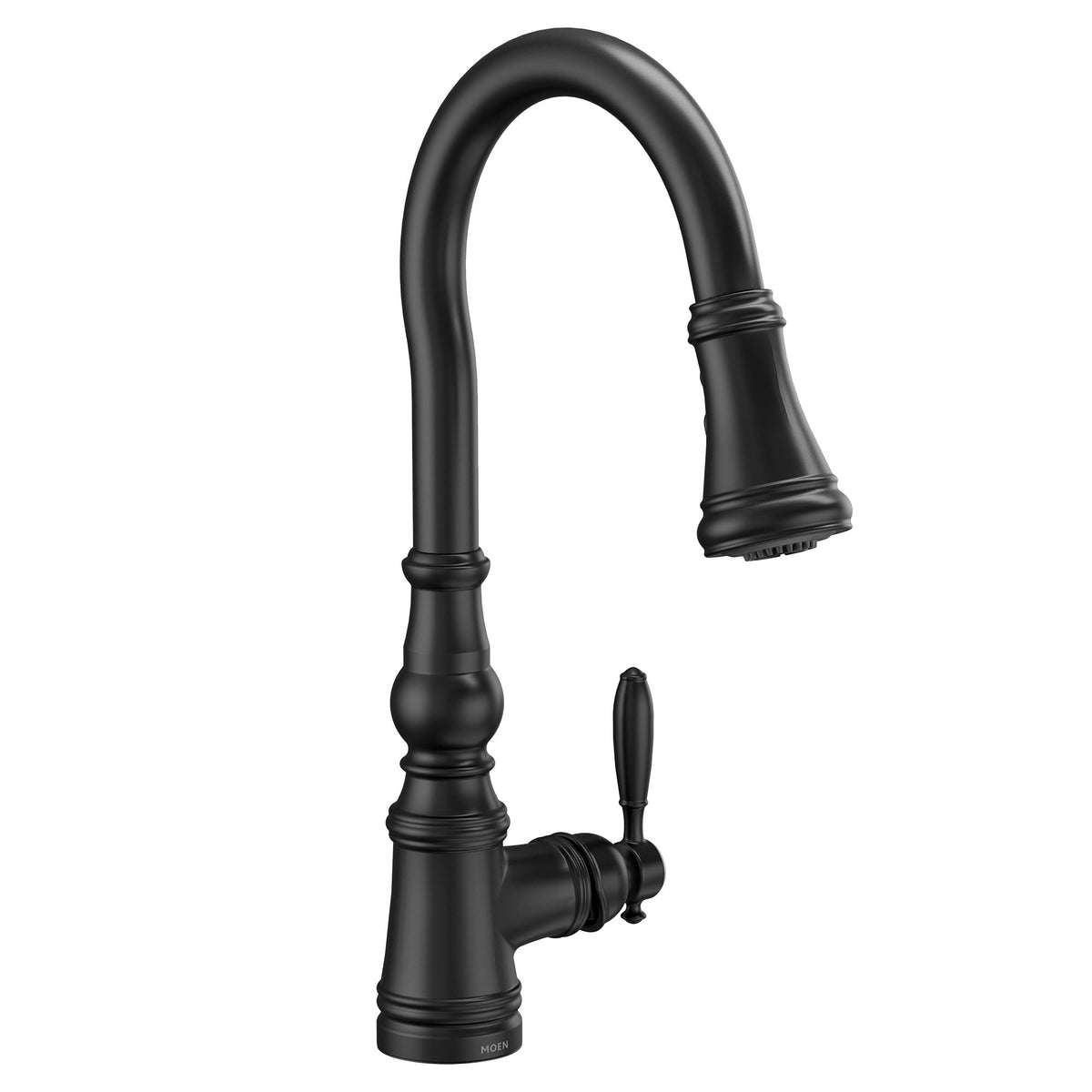 Moen S73004NL Weymouth Polished Nickel Pulldown Kitchen Faucet