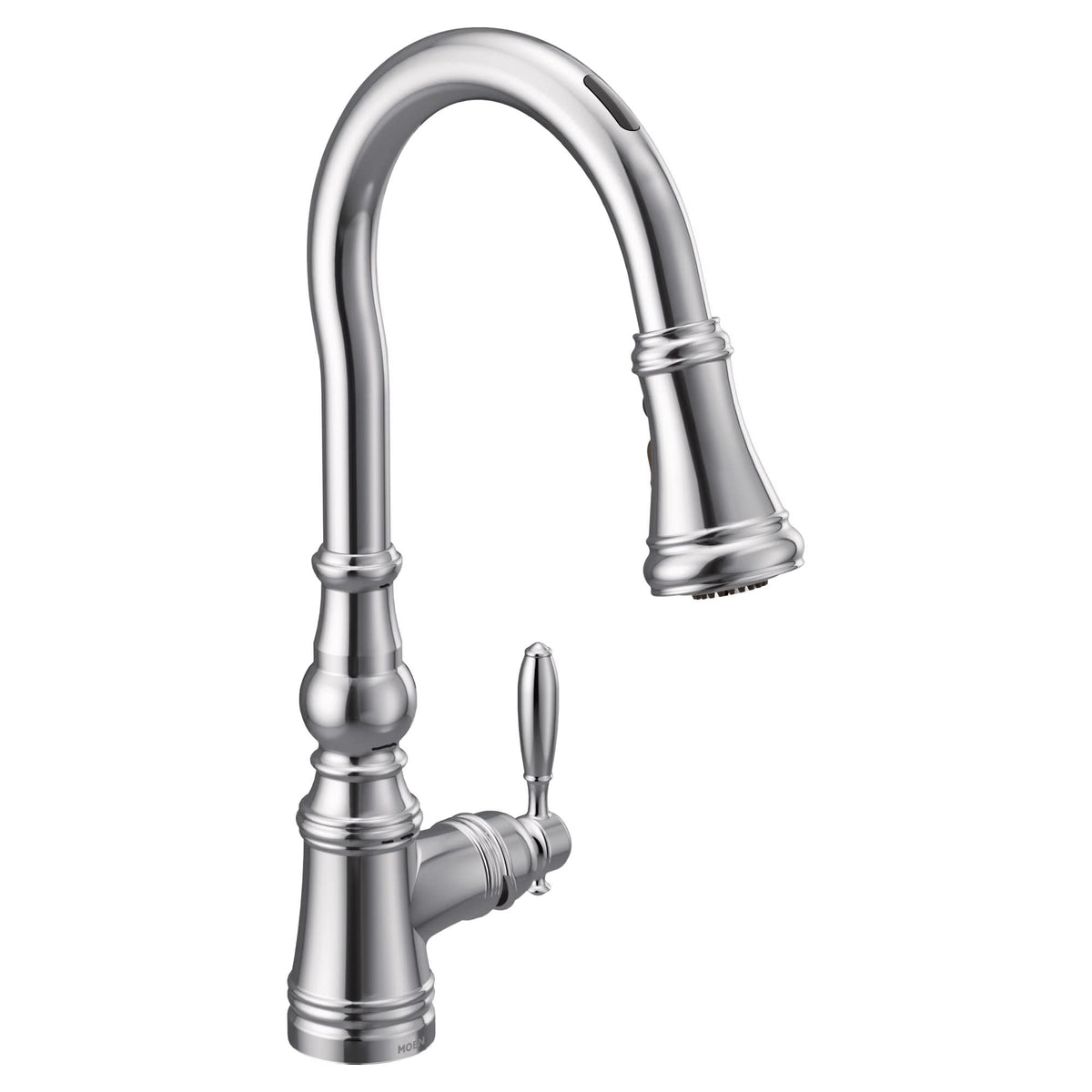 Moen S73004NL Weymouth Polished Nickel Pulldown Kitchen Faucet