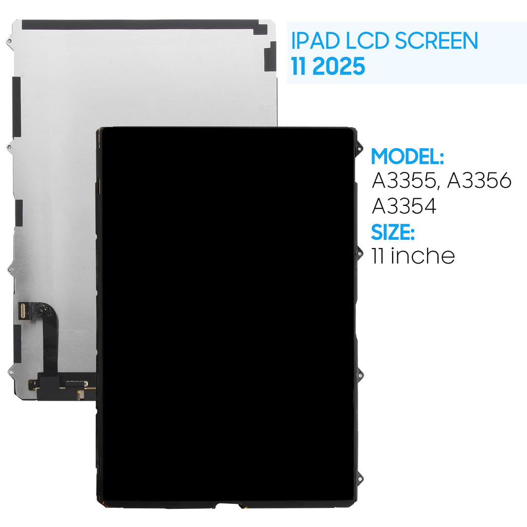 for iPad 11 2025 Screen Replacement A3355, A3356, A3354