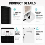 Air Conditioner Portable Heater Combo System