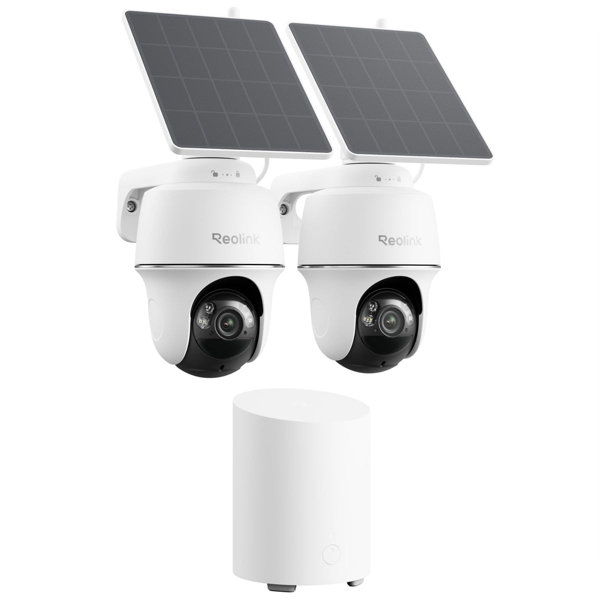 REOLINK Argus PT Ultra 4K Solar Security Cameras Wireless Outdoor 4 Cam Kit