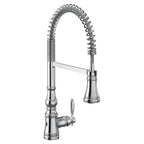 Moen S73004NL Weymouth Polished Nickel Pulldown Kitchen Faucet