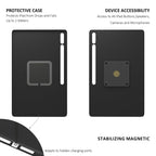 Wall Mount Charging Kit for Samsung Galaxy Tab S9 & S9 FE (10.9-inch) &S10 FE – Magnetic Tablet Wall Mount with 15W Fast Charging, Custom Protective Case, Smart Home Hub Ready, AC Powered