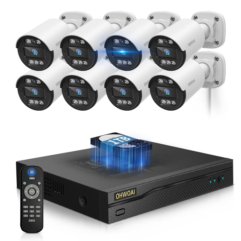 Wired Security Camera System Outdoor, CCTV Cameras Systems