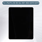 LCD Digital Display Compatible with iPad Pro 12.9 5th 6th Gen Generation 2021 2022 A2378 A2379 A2461 A2436 A2764 A2437 12.9" LCD Display Touch Screen Assembly with Tools