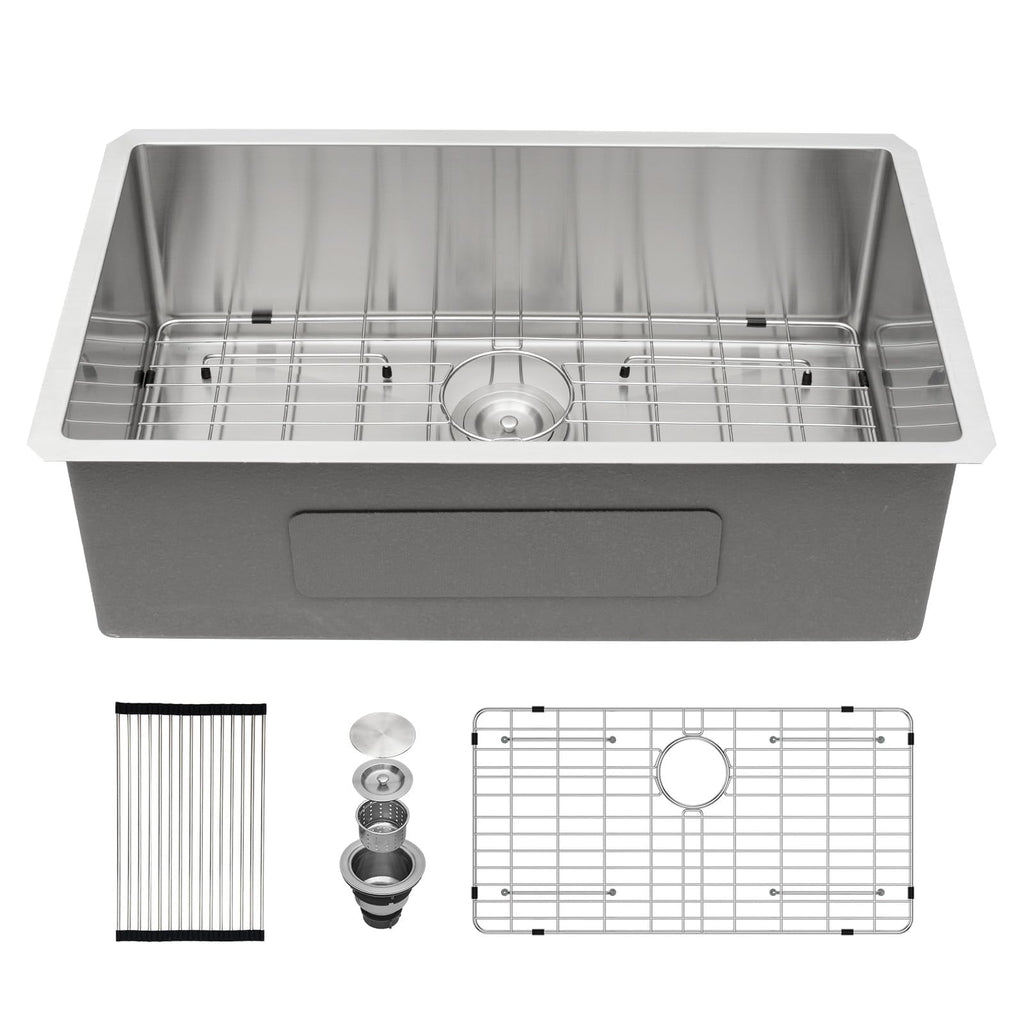 30 Inch Undermount Kitchen Sink Stainless Steel