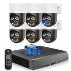 Outdoor Wired Security Camera System, 4K PoE Video Surveillance System