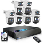 4K Wired Security Camera System, Home POE Video Surveillance Systems