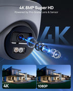 ANNKE 16 Channel Security Camera System 4K PoE, Smart Dual Light, 4TB HDD