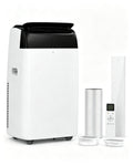 GarveeLife 14000 BTU Portable Air Conditioners, 4-in-1 Indoor AC Unit with Cooling, Dehumidifier, Fan, Follow Me, 24-Hour Timer, Remote Control & Window Kit for Bedroom, Home Office, Apartment,