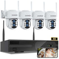 4PCS CCTV Security Camera System with 4K NVR