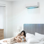 ROVSUN 11500 BTU Mini Split AC & Heater, 17 SEER2 Inverter Heat Pump 115V