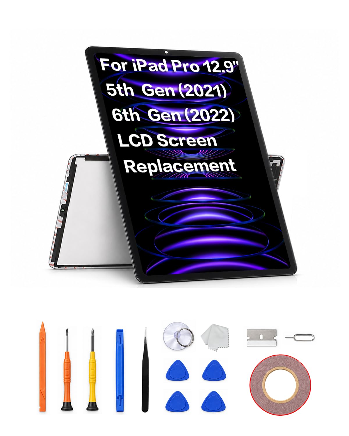 11'' for iPad Pro 1st (2018)/2nd (2020) Screen Replacement LCD Assembly