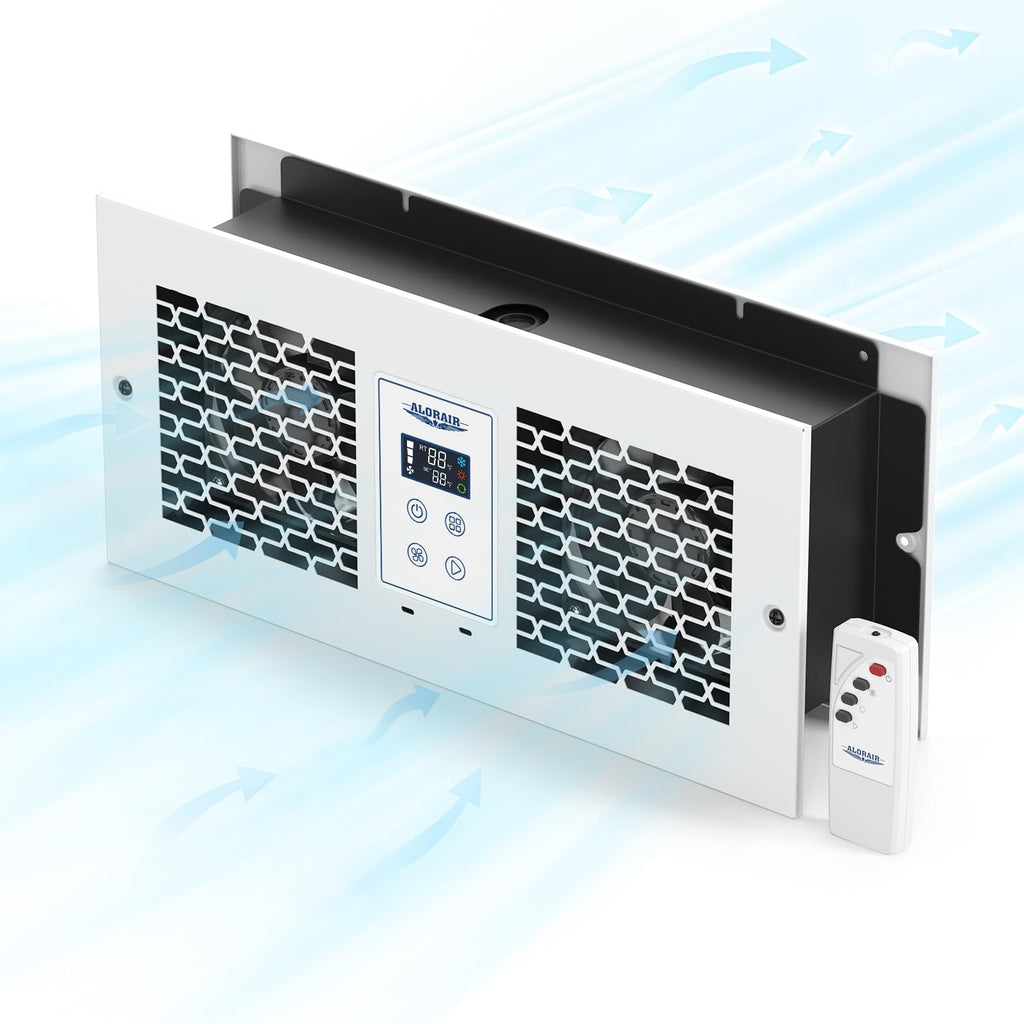 ALORAIR Built-in Heating & Cooling Room to Room Air Transfer Fan, 300 CFM