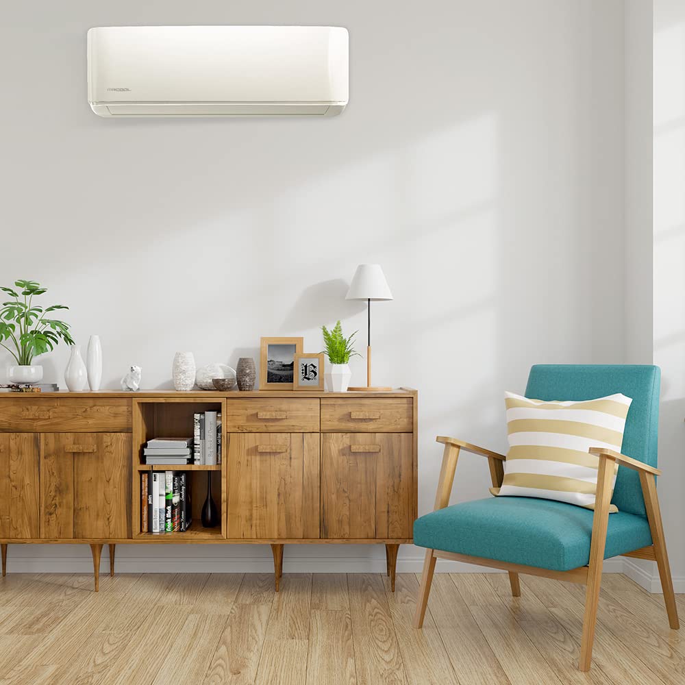 MRCOOL 12,000 BTU WiFi Smart DIY Star 4th Generation Ductless Remote Controlled Mini Split Air Conditioner with Sleep Mode Function, White