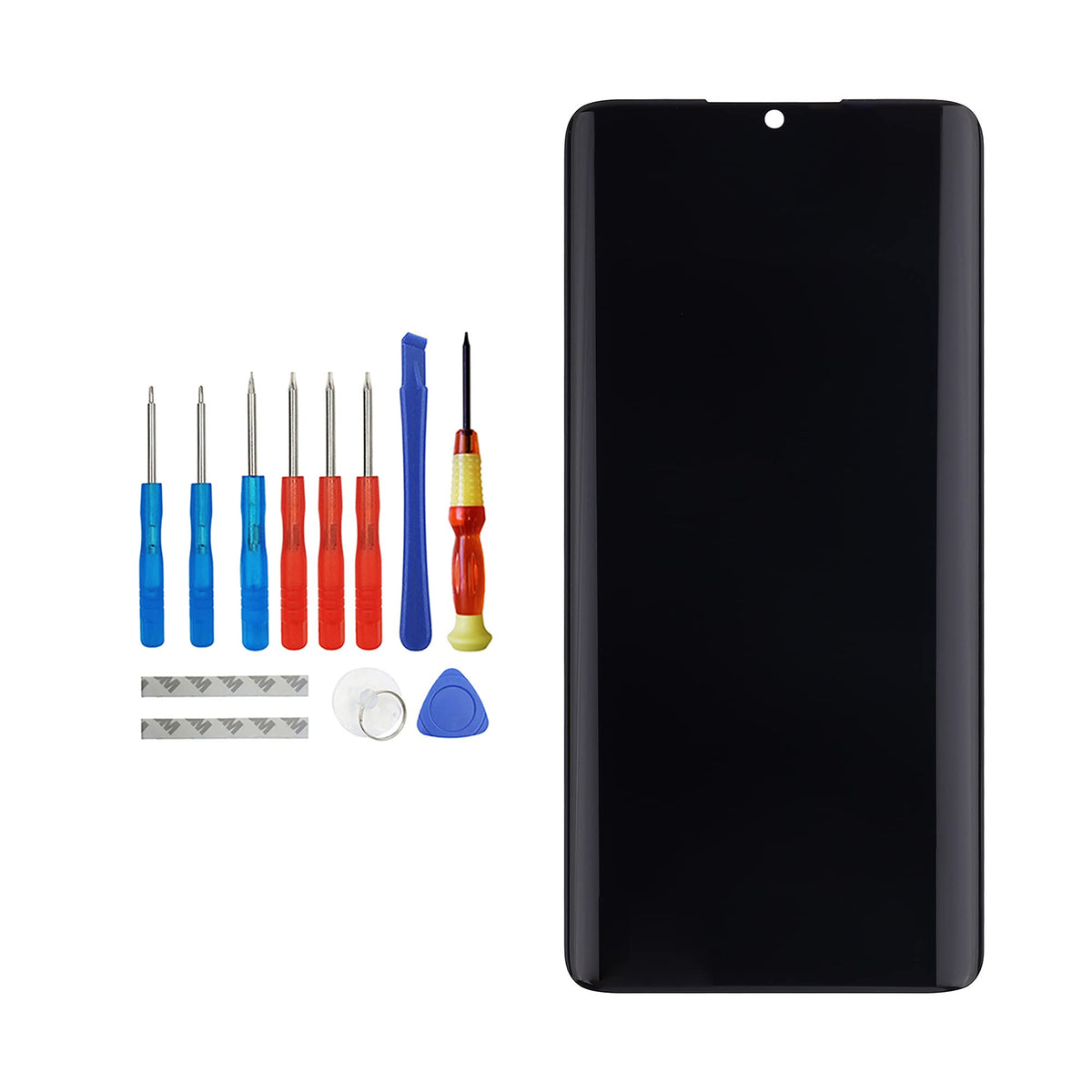 VvsialeekAMOLED Display Compatible with TCL 10 Pro T799B T799H 6.47 inch Touch Screen Digitizer Assembly Replacement Parts with Toolkit