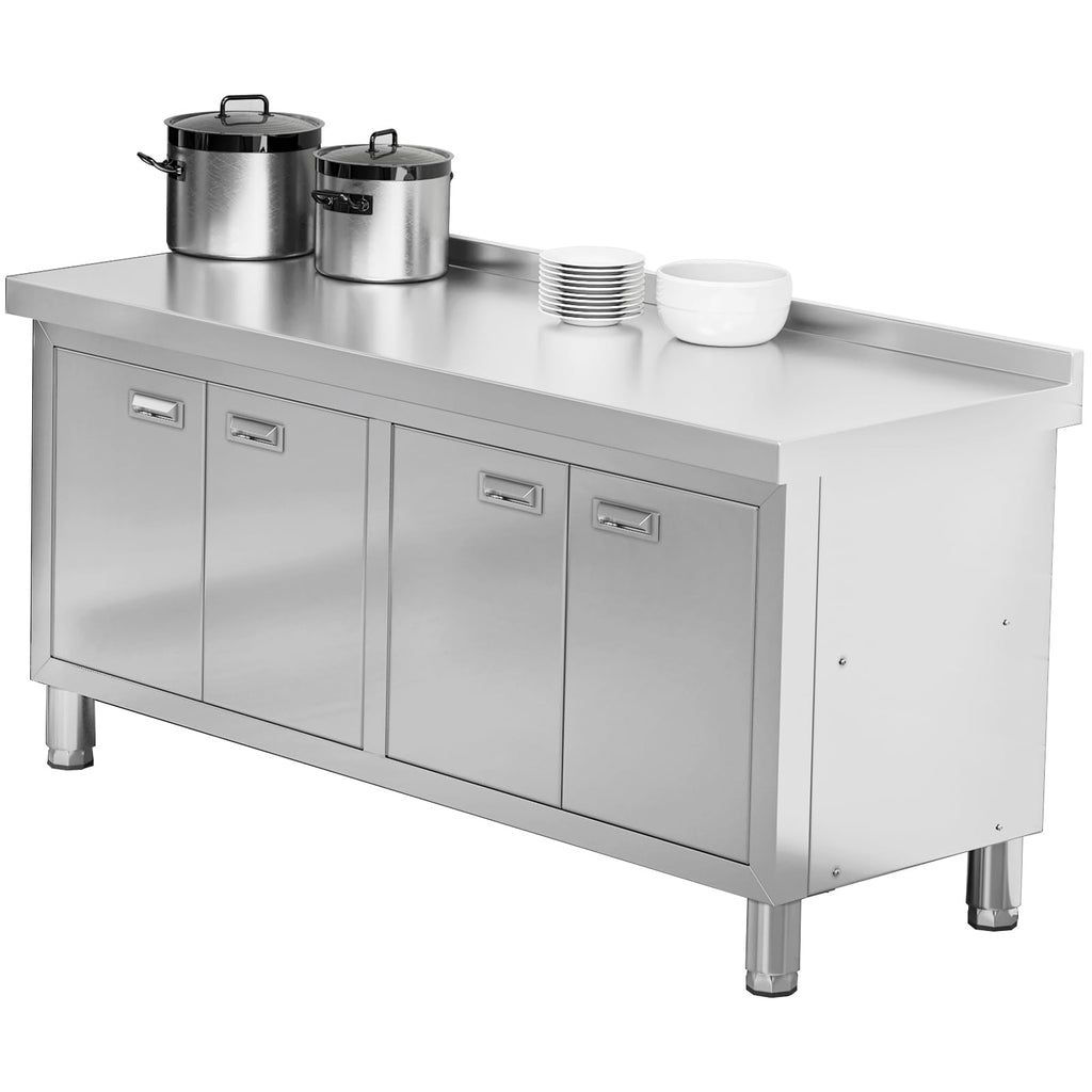 WWK 70" x 21" Stainless Steel Cabinet with 304 Stainless Steel Tabletop