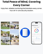 REOLINK Argus PT Ultra 4K Solar Security Cameras Wireless Outdoor 4 Cam Kit