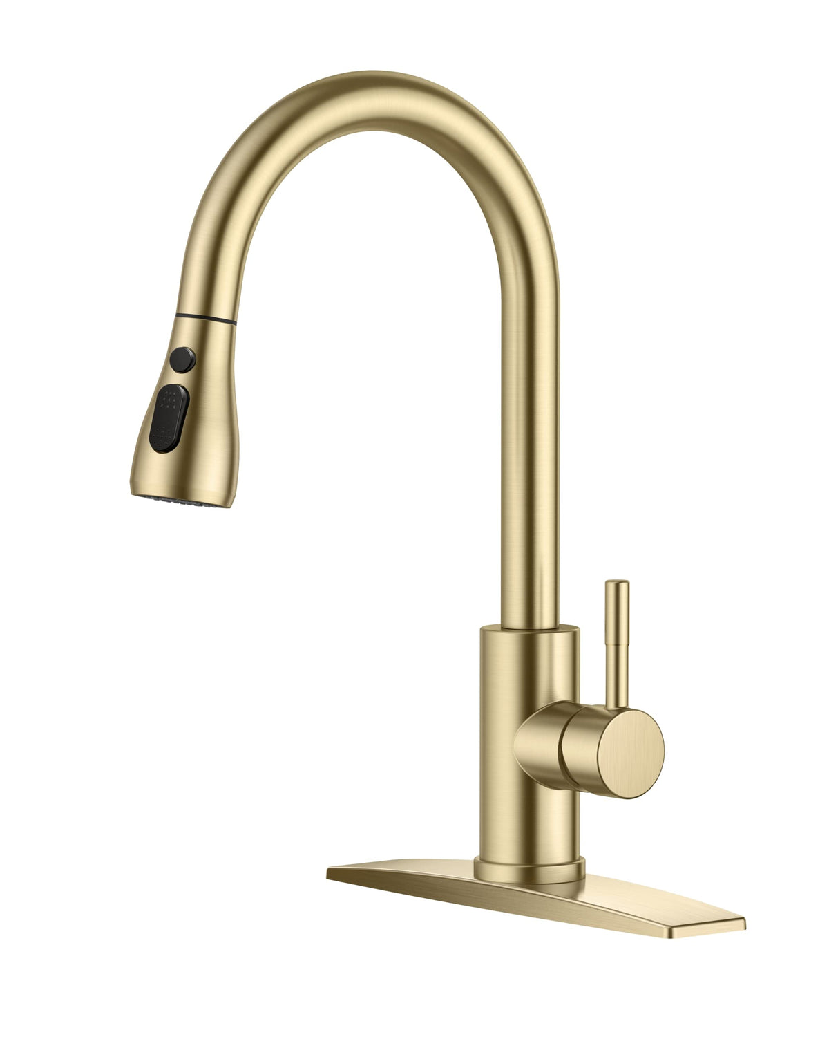 FORIOUS Touch Activated Kitchen Faucets Pull Down Sprayer, Brushed Nickel