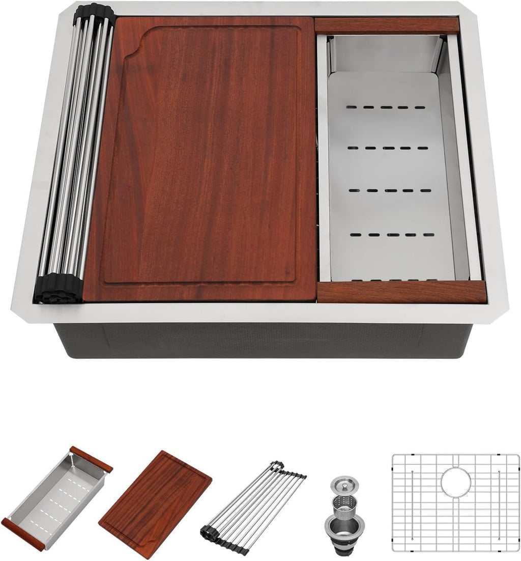 30 Inch Undermount Kitchen Sink Stainless Steel