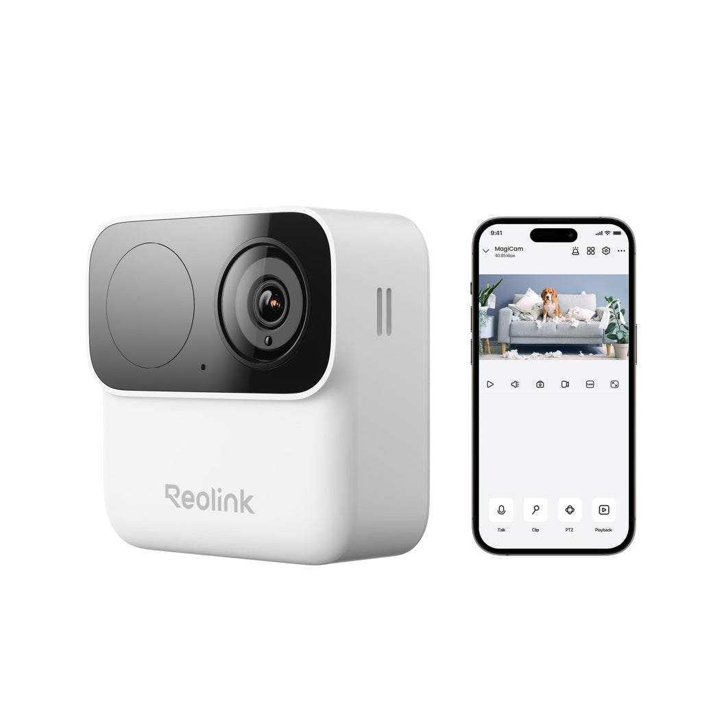 REOLINK Argus MagiCam Security Cameras Wireless Outdoor 1080p, 4 Cam Kit