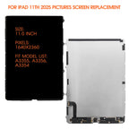 Original for iPad 11th Gen LCD Screen Replacement for iPad A16 2025 LCD Display for iPad 11th Gen 2025 A3355 A3356 A3354 LCD Repair Parts(Not Touch Digitizer)