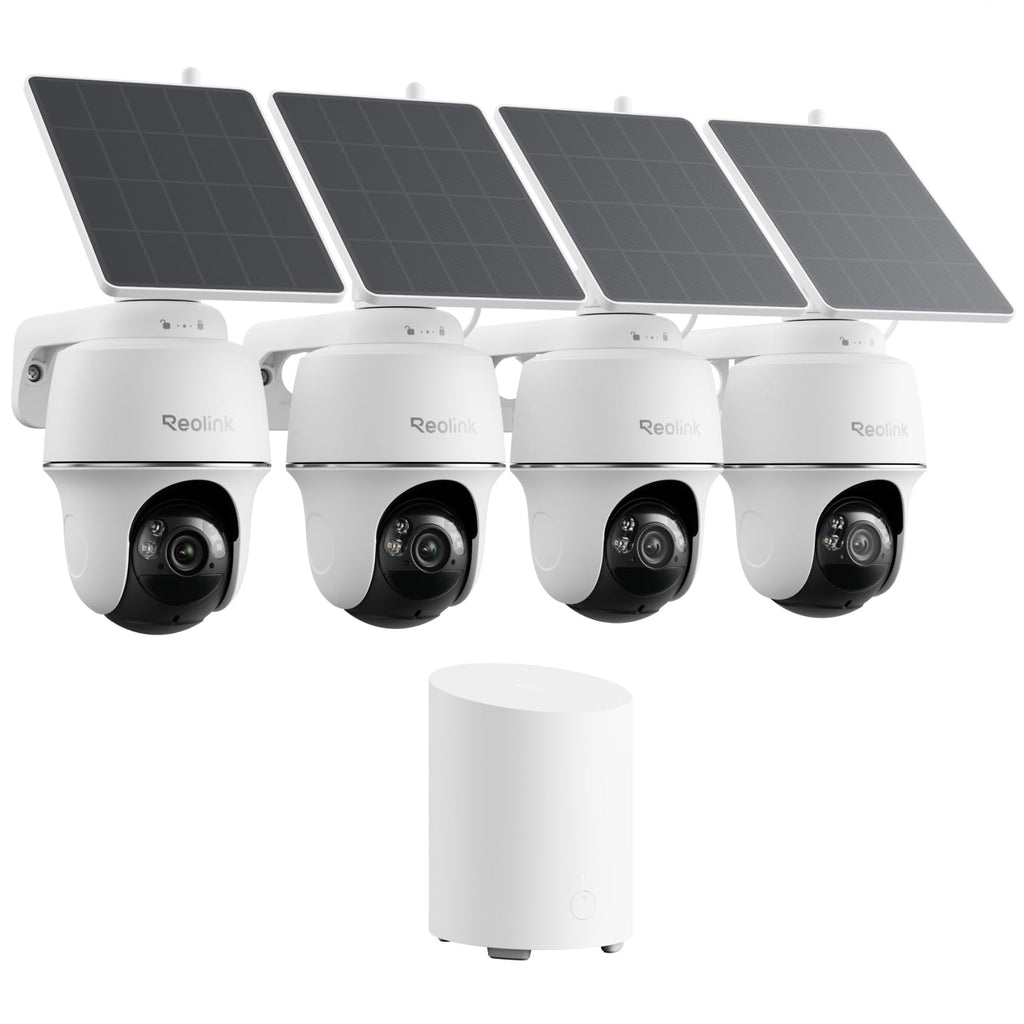 REOLINK Solar Security Cameras Wireless Outdoor 360° Coverage Argus PT