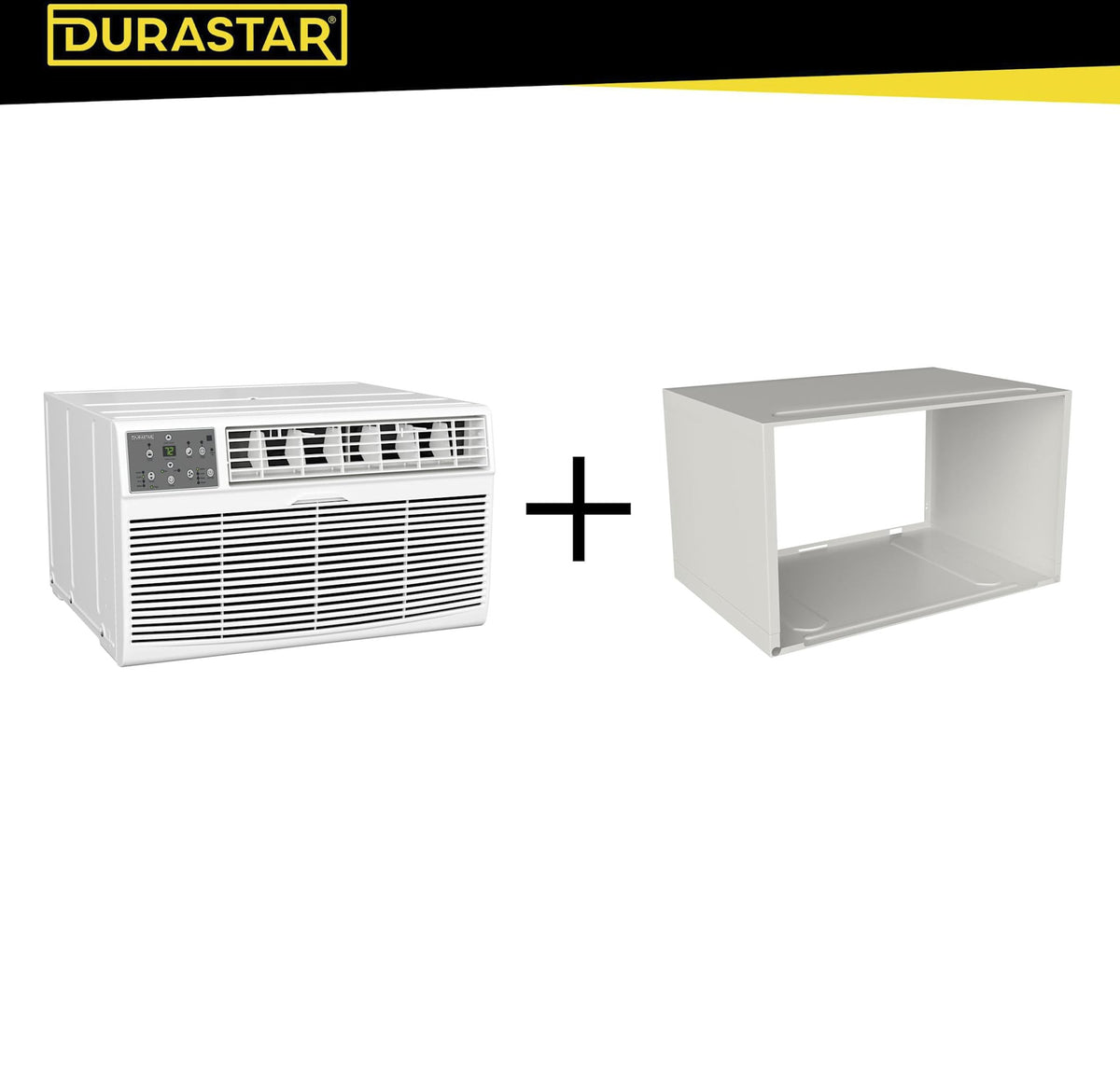 Durastar 12,000 BTU Through the Wall 208/230V Air Conditioner and Remote