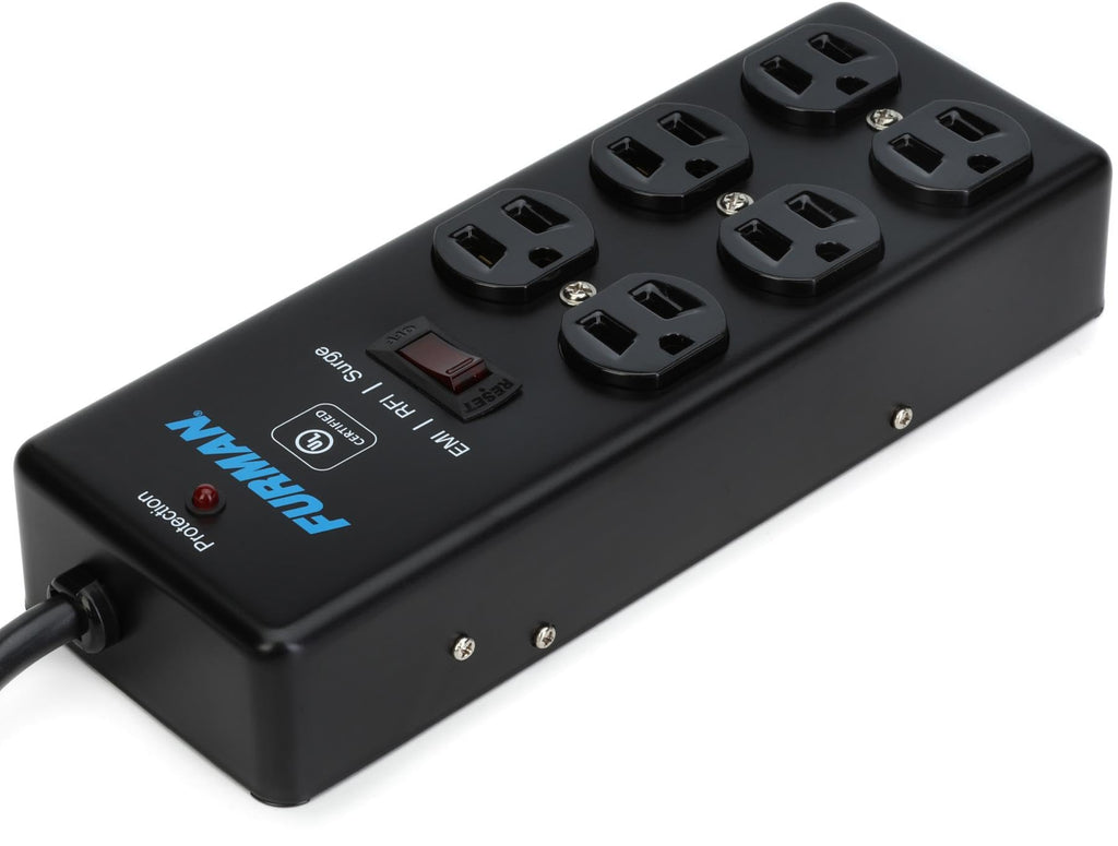 Behringer S32 32-input / 16-output Digital Stage Box and SS-6B 6-outlet Surge Suppressor Strip