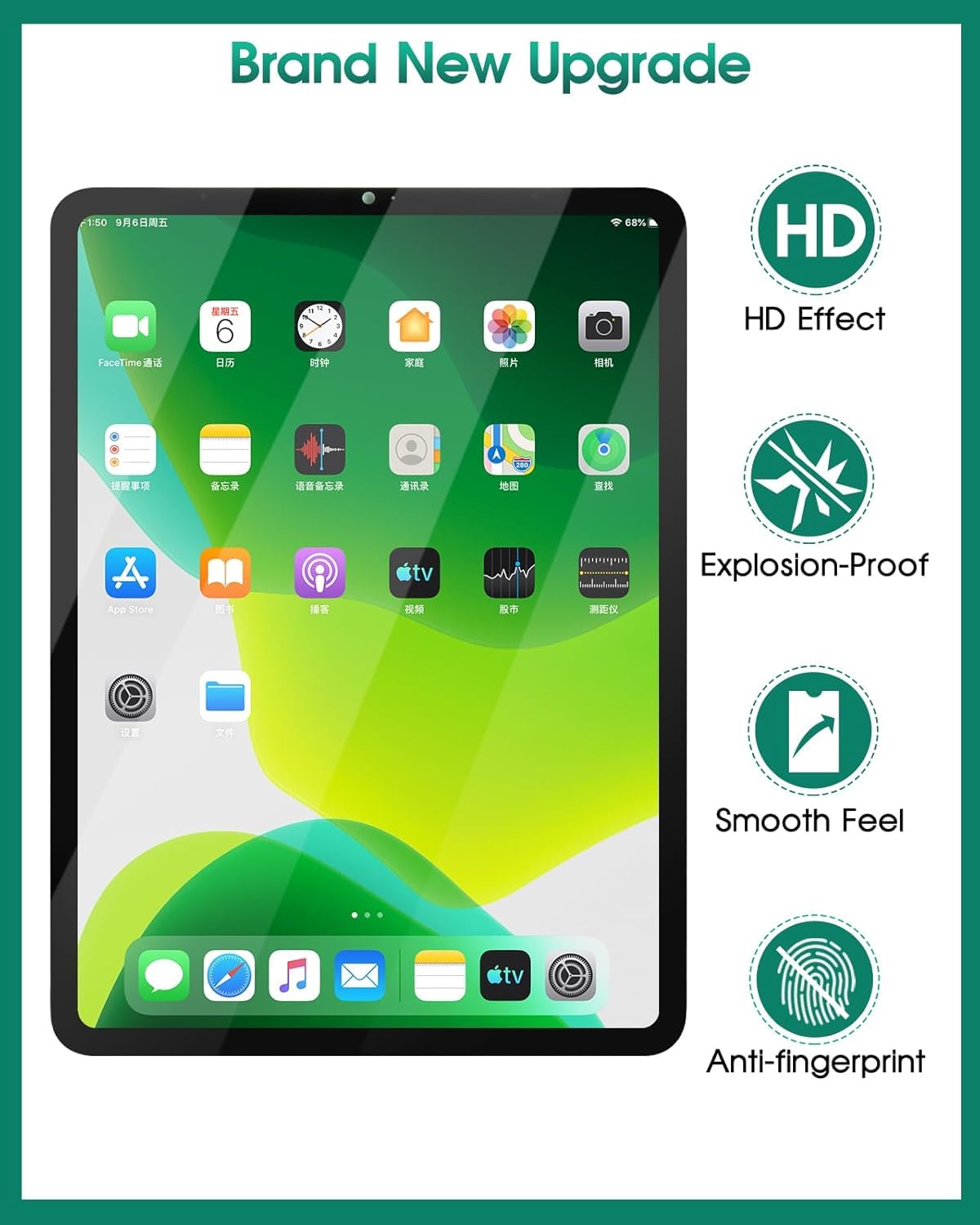 for iPad Pro 11 Replacement Screen for iPad Pro 11 3rd Gen LCD Digitizer for iPad Pro 11 4th 2022 Touch Screen 2021 A2301 A2435 Display Replacement Assembly Repair Kits 11" (Black)