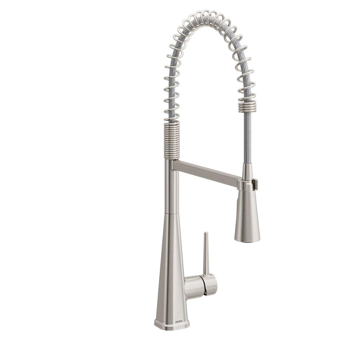 Moen Swyre Spring Pulldown Kitchen Faucet, Bronzed Gold, 87538BZG