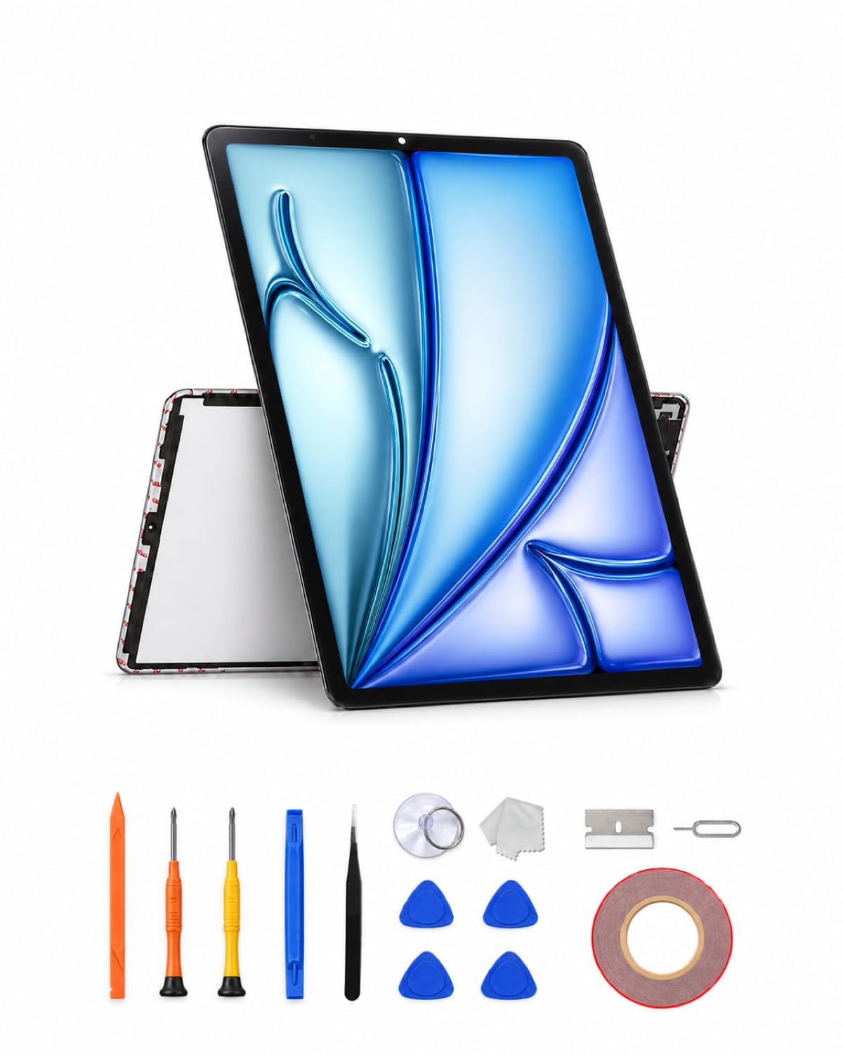 11" LCD Screen Replacement for iPad Air 6 M2/Air 7 M3, Repair Tools & Guide