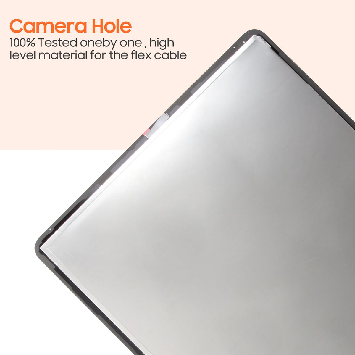 for Samsung Galaxy Tab S10 FE Plus Screen Replacement SM-X620, SM-X626, SM-X626B 13.1" LCD Display Touch Screen Digitizer Full Assembly,with Tools (Black)