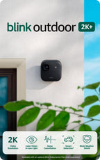 Blink Wired Doorbell 2K+ (all-new) and Outdoor 2K+ (newest model) — 2K video, enhanced audio. Sync Module Core included - 5 Cameras + Video Doorbell - (Black)