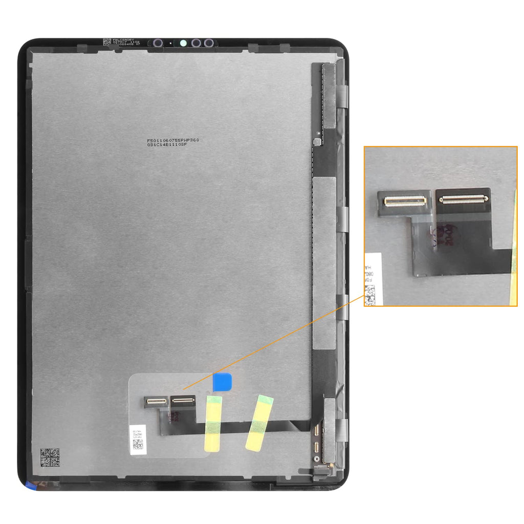 OLED for iPad Pro 11 3rd Gen 2021 Screen Replacement Kit LCD Touch Digitizer for A2301, A2459, A2460 Display Glass Sensor Panel Full Assembly Repair Parts with Free Protector Film +Tools